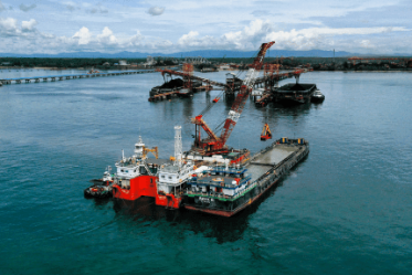Dredging Work Bunati Port