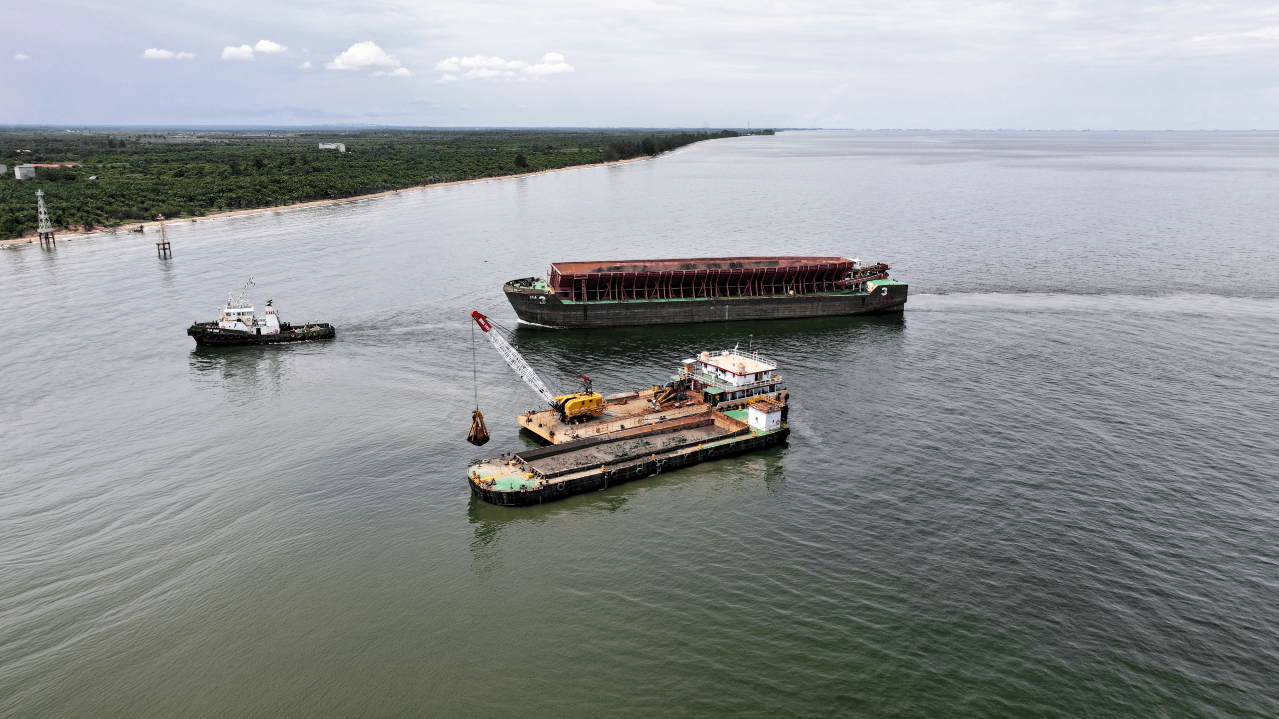 Dredging Muara Satui